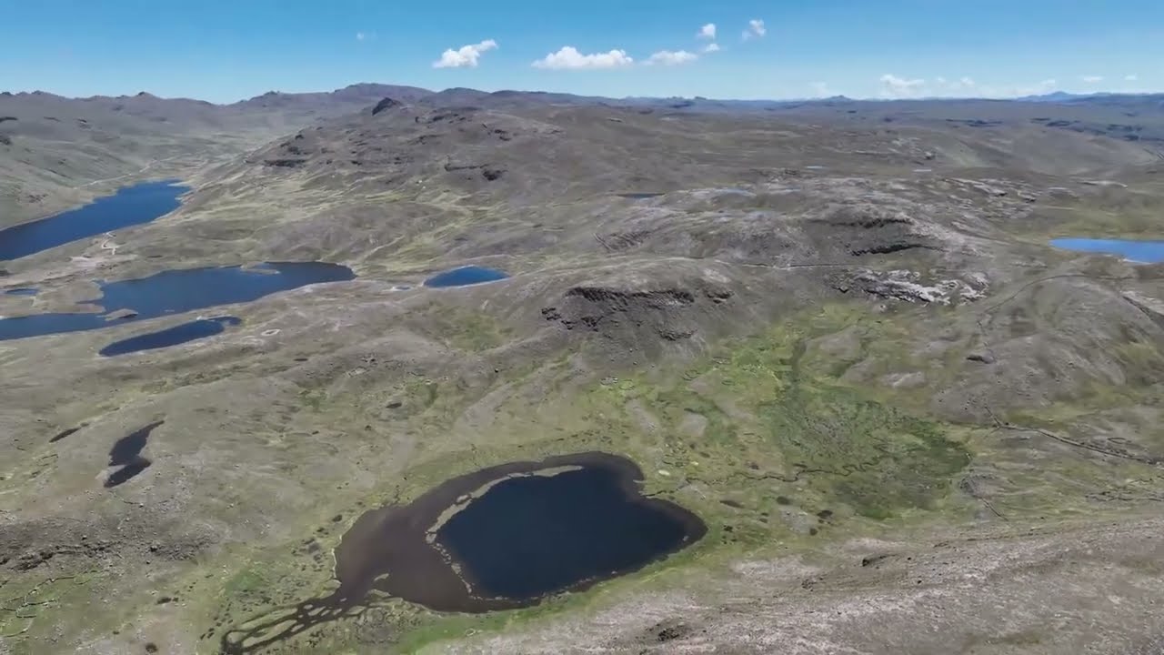 INSPECCION DE LA LAGUNA DE ICHUHUANCCO - LLANKUPE - VUELO DE DRONE MAVIC 3 ENTERPRISE