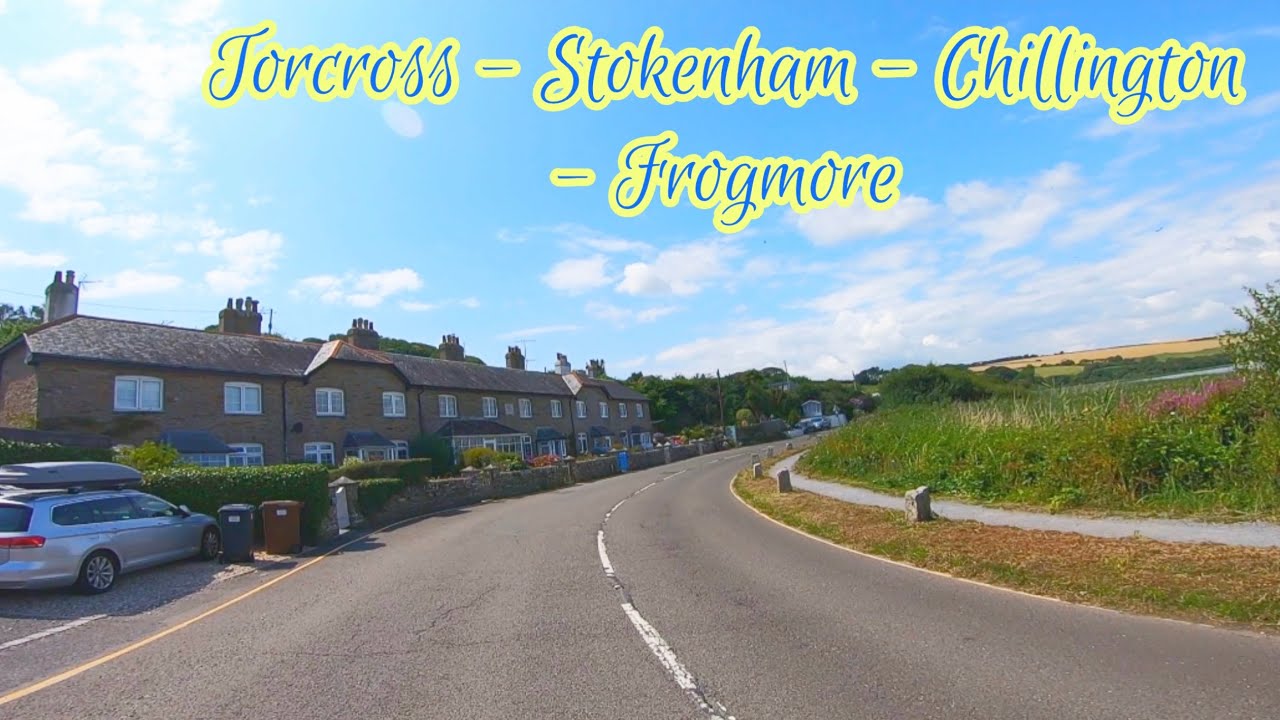 A drive with us production 20/07/23 Torcross - Stokenham - Chillington - Frogmore Devon villages UK