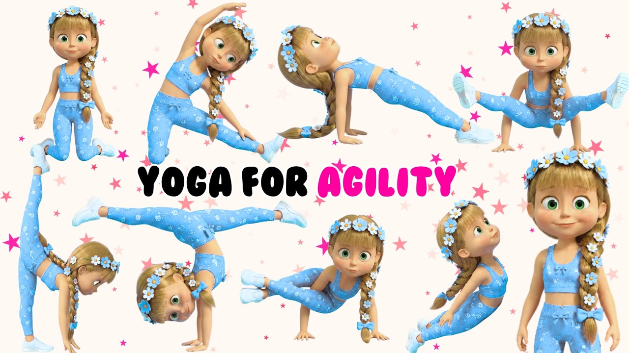 YOGA FOR AGILITY | Yoga for Kids Health | Yoga Poses for Kids | Yoga for Children