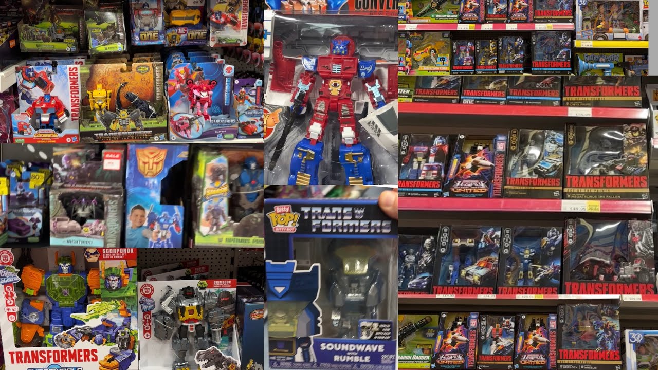 Transformers toy hunt! New Studio series 86 age of the primes cyberworld Funko pop & crazy huge KO’s