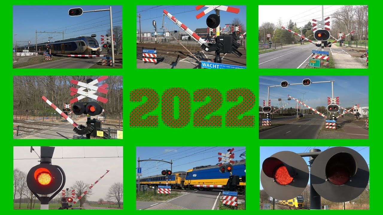 Longest Coha Dutch levelcrossing movie ever in 🚂4K🚂