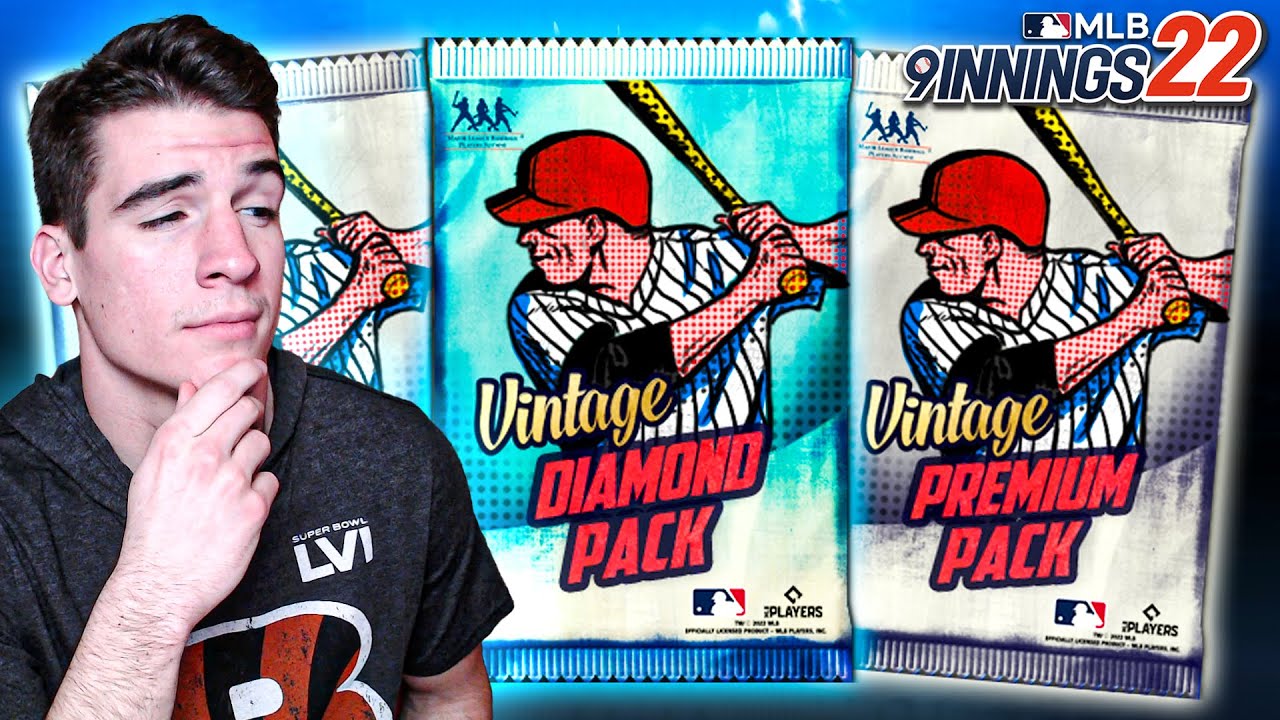 LEGEND HUNTING! Vintage Diamond Pack Opening! - MLB 9 Innings 22