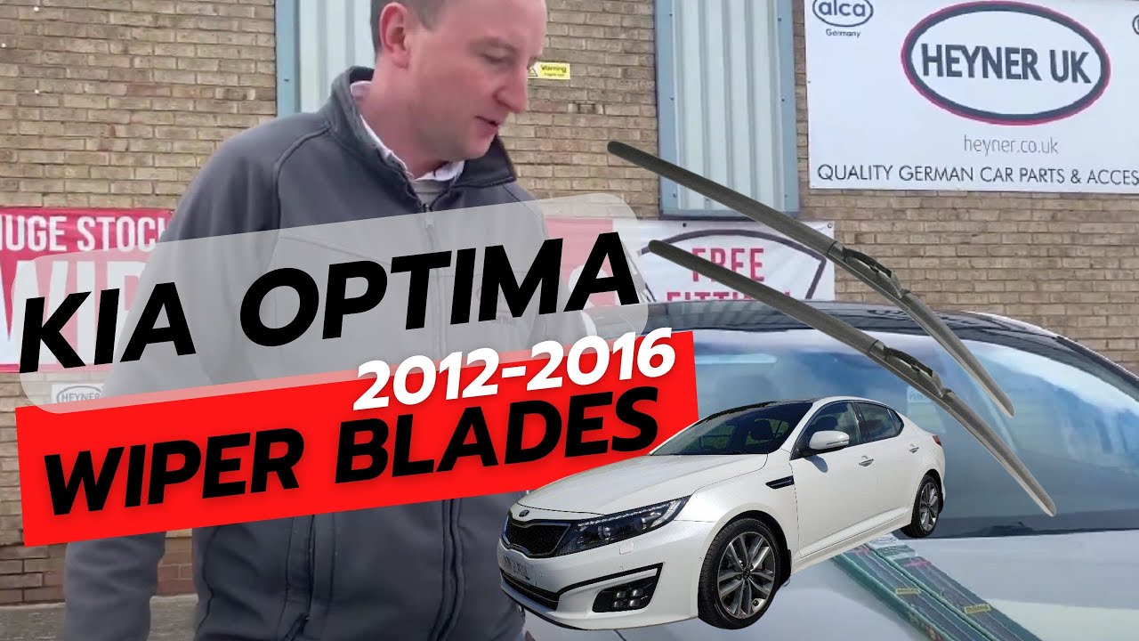Как заменить передние дворники на Kia Optima 2012-2016 HEYNER Hybrid