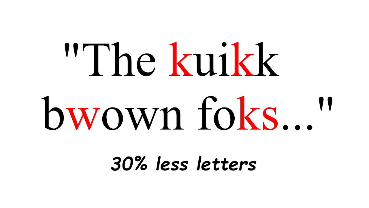 There are too many letters, so I got rid of some