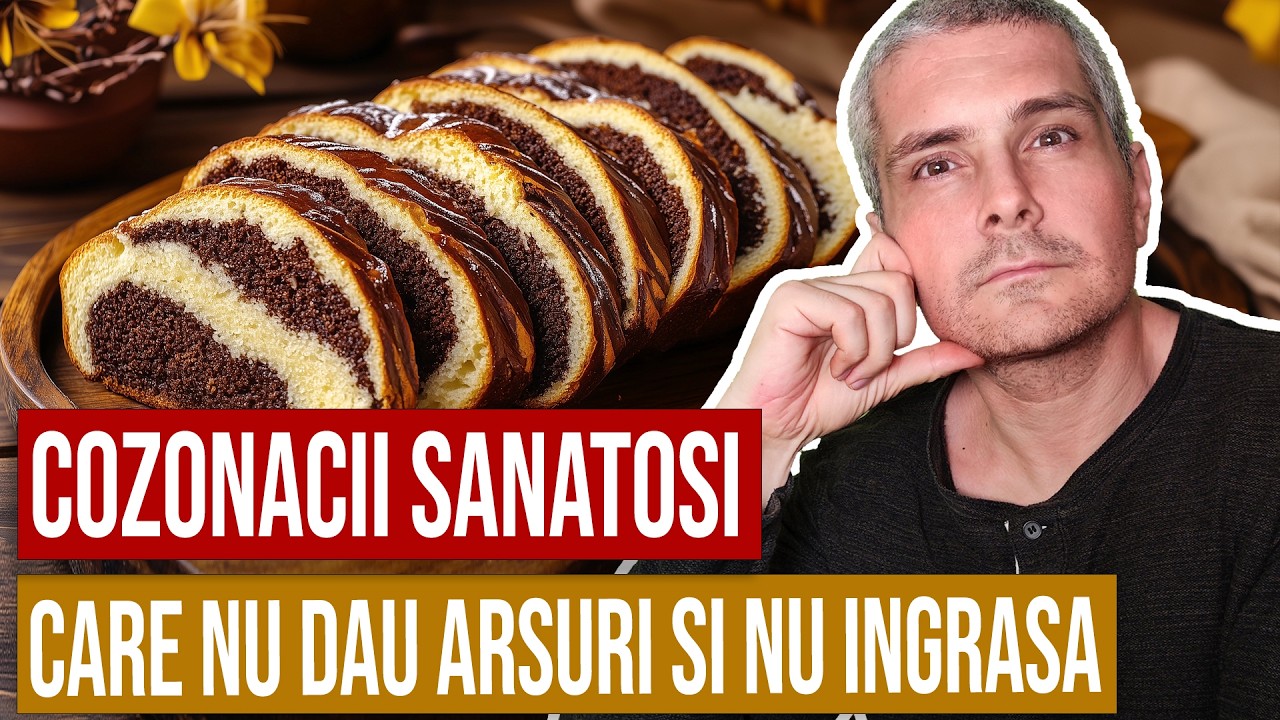 Cum faci un COZONAC SANATOS, care nu ingrasa si nu are grasimi greu de digerat
