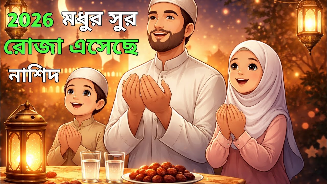 আমাদের রোজা এসেছে নতুন রমজান নাশিদ 2026 Emotional Ramadan Nasheed