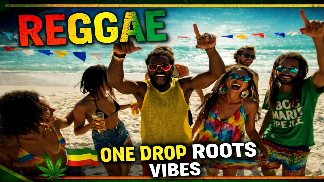 🌴 Warm Roots Reggae – Deep One Drop Groove | Positive Beach Vibes