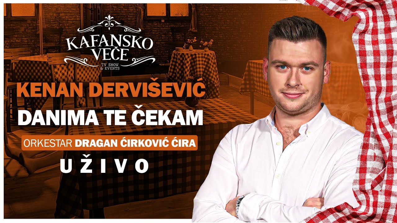 KENAN DERVISEVIC - DANIMA TE CEKAM 2023 | UZIVO | (ORK. DRAGAN CIRKOVIC CIRA) | OTV VALENTINO