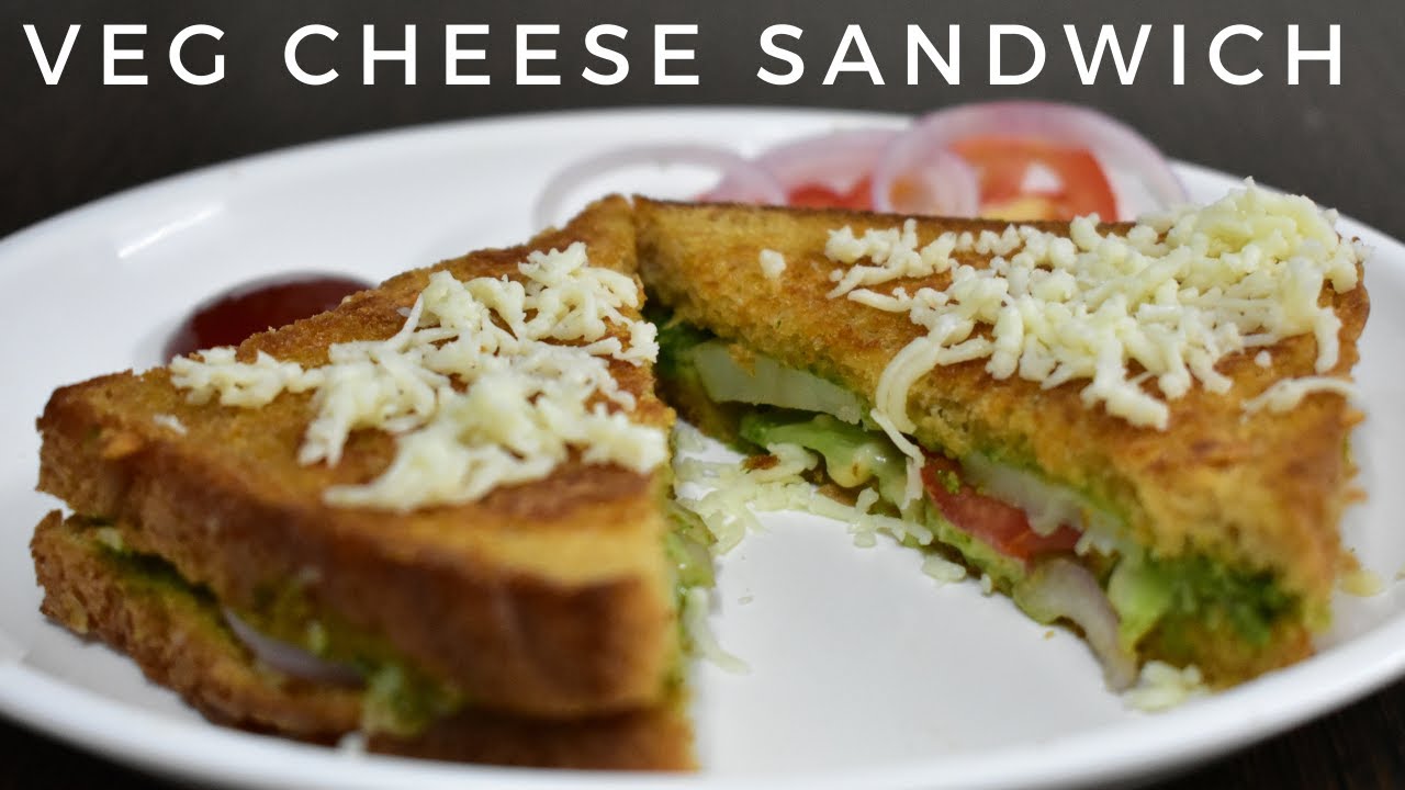 Quick Street Style Veg Cheese Sandwich | 10 mins Sandwich recipe