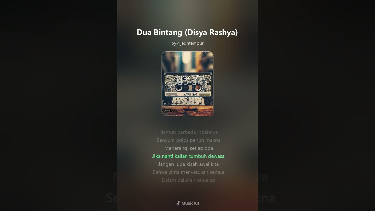 Dua Bintang (Disya Rashya)