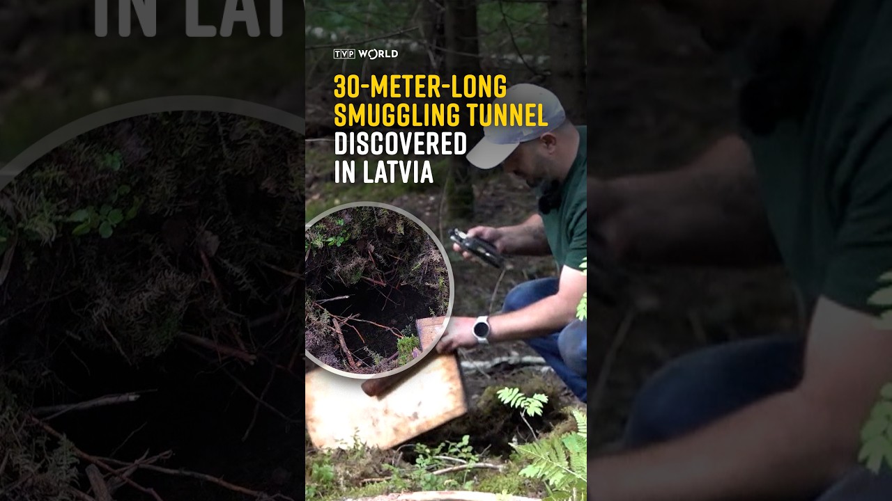 30-meter-long smuggling tunnel discovered in Latvia