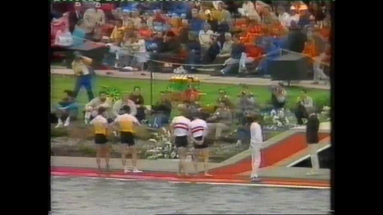 1985 World Championships mens 2- A final
