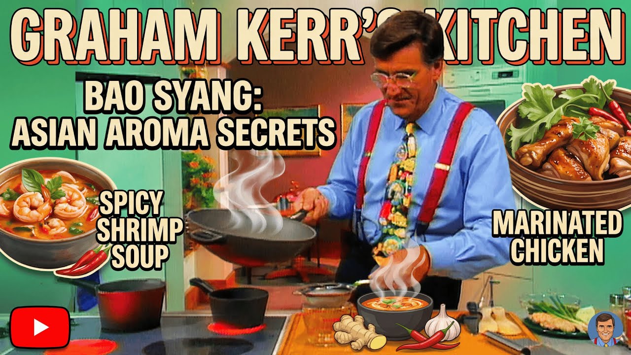 Spicy Shrimp Soup & Marinated Chicken – Big Flavor, Low Fat! - Graham Kerr's Kitchen (S1, E15)