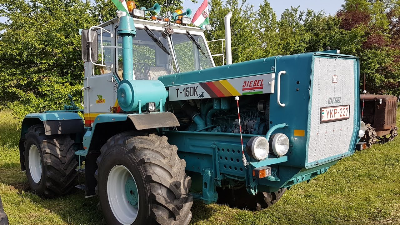 T-150 tractor nice sound!