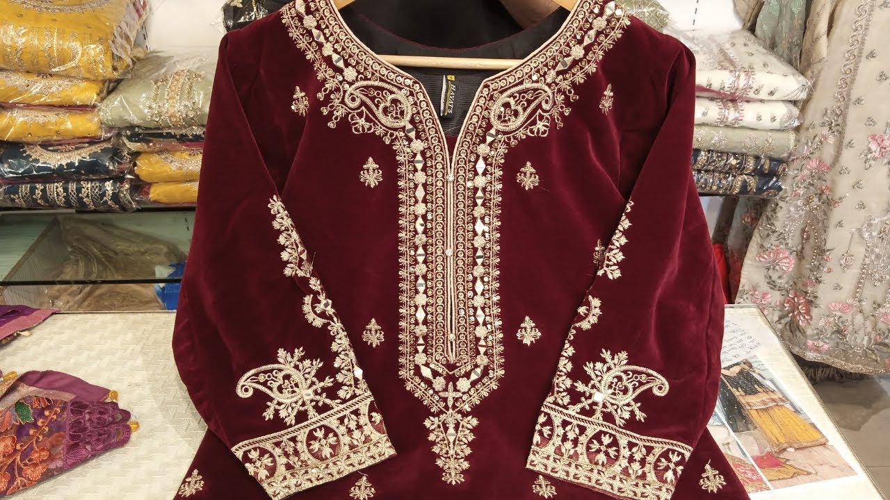 Latest Stitched Party Wear Dresses ||Pakistani Wedding Collection ||Pakistani Dress ||Velvet Dresses