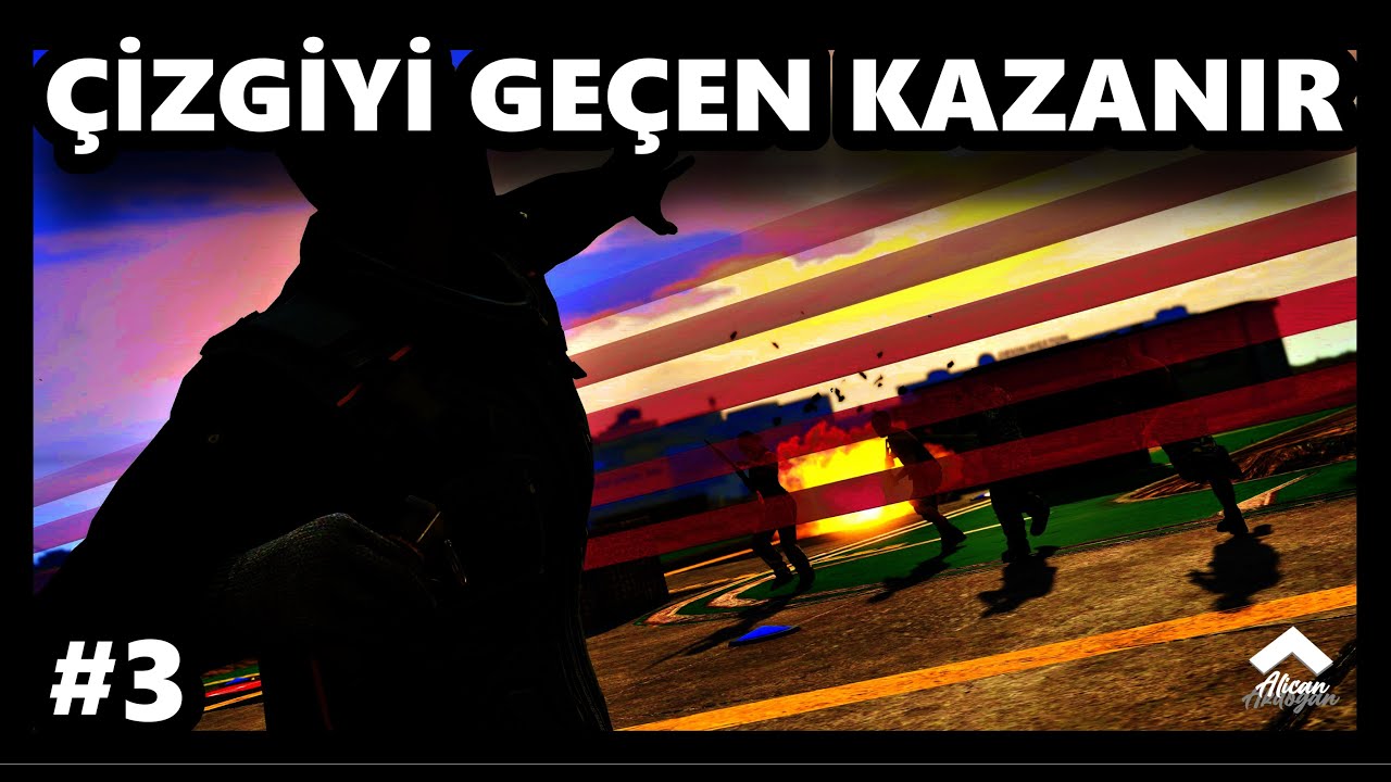 ÇİZGİYİ GEÇEN KAZANIR! #3 I Grand Theft Auto 5