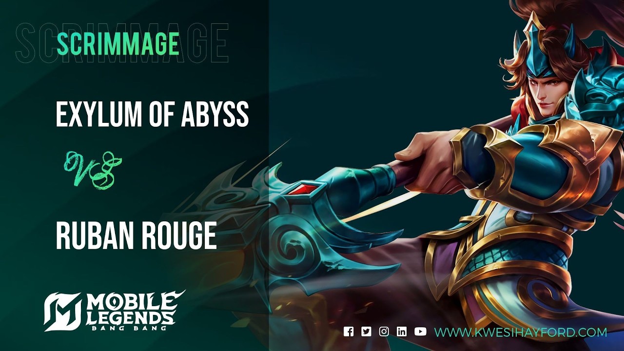 MLBB SCRIMS || EXYLUM OF ABYSS vs RUBAN ROUGE