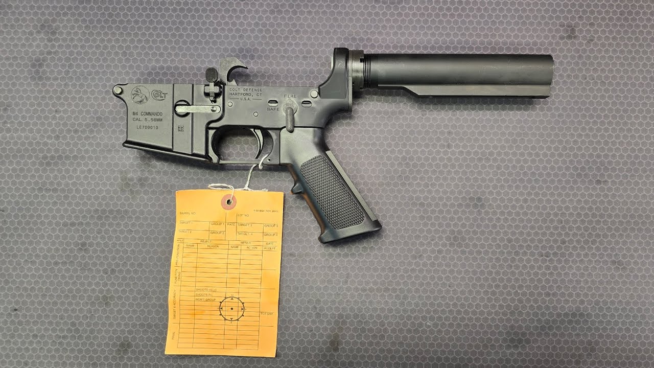 Нижняя часть ствольной коробки Colt 