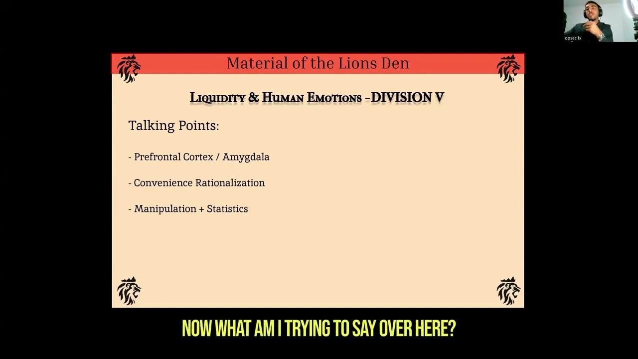 Liquidity & Human Emotions | Division 5/7