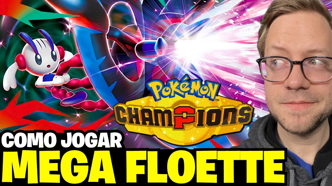 O MELHOR POK&Eacute;MON FADA!! Como jogar com MEGA FLOETTE em Pok&eacute;mon Champions