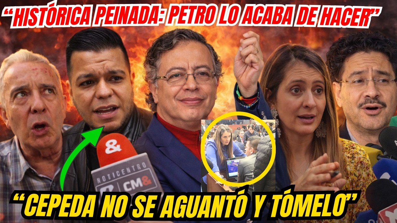 Petro ACABA DE PEINAR a Uribe POR LA PEINADA de Cepeda a JP Hernández y Paloma -Mr. Carvajalino