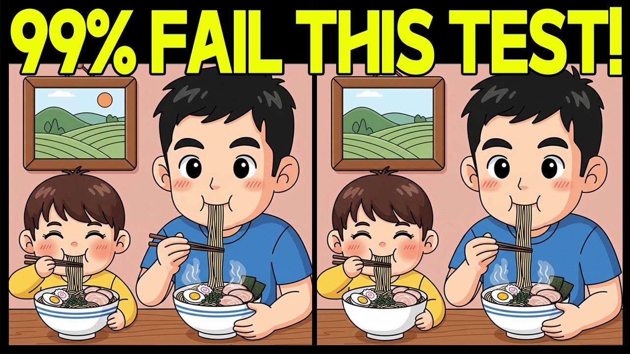 Spot The Difference Puzzles | Brain Games & Visual Challenges