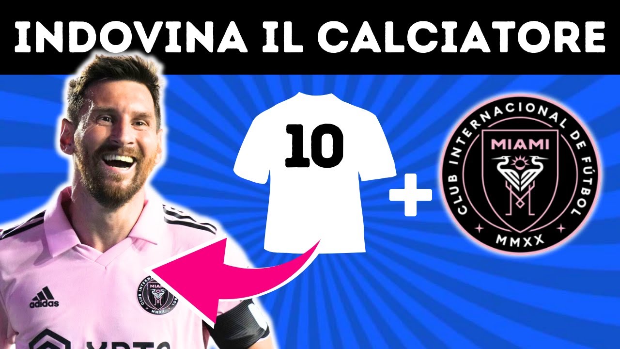 Indovina il Calciatore dalla Squadra e dal Numero di Maglia | Quiz Calcio