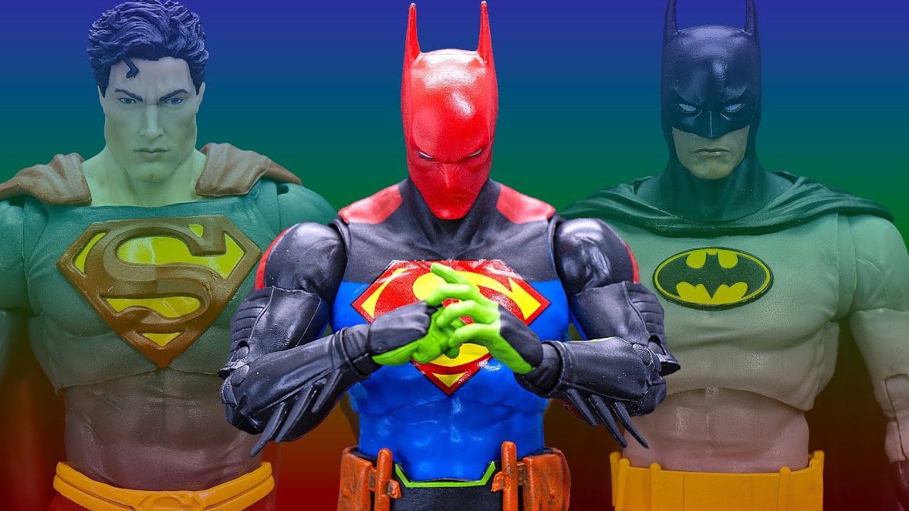 McFarlane Batman/Superman Fusion: Bad Design, Great Figure!