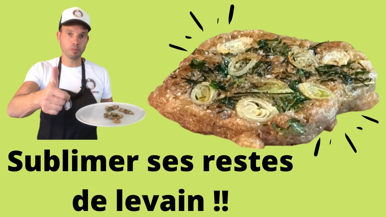 Que faire avec les restes de levain !!!