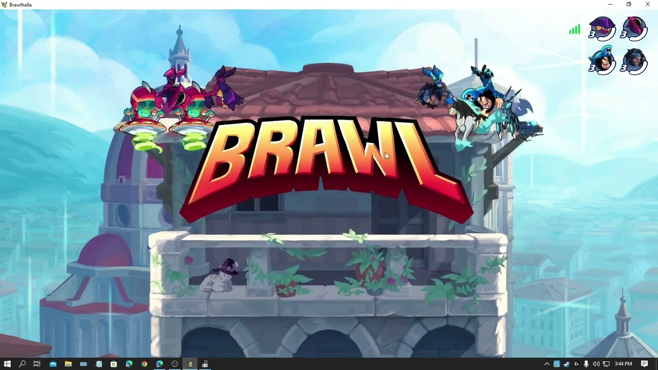 kivabe ak computer diye 2,3,4 jon khelbo brawlhalla