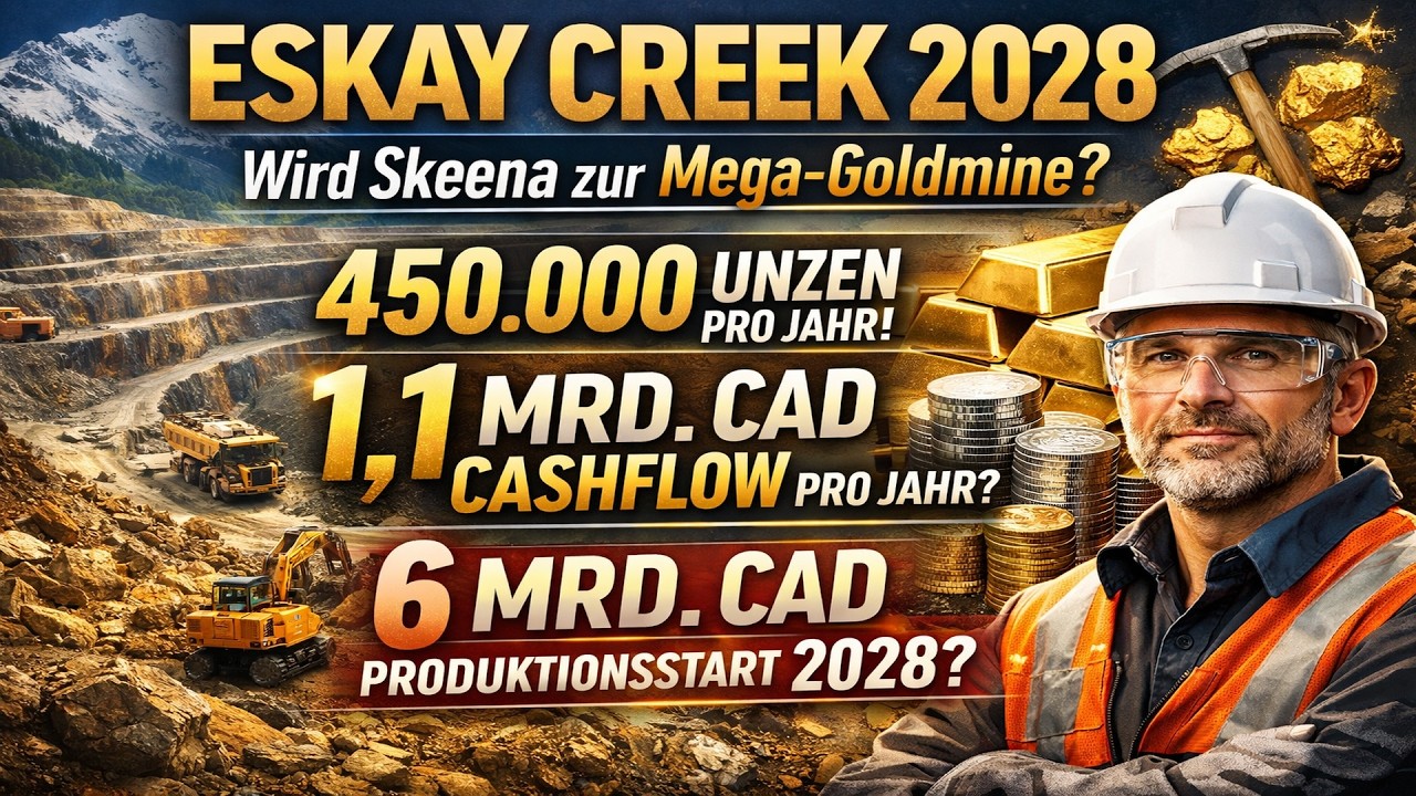 Eskay Creek 2028: Wird Skeena zur nächsten Mega-Goldmine?