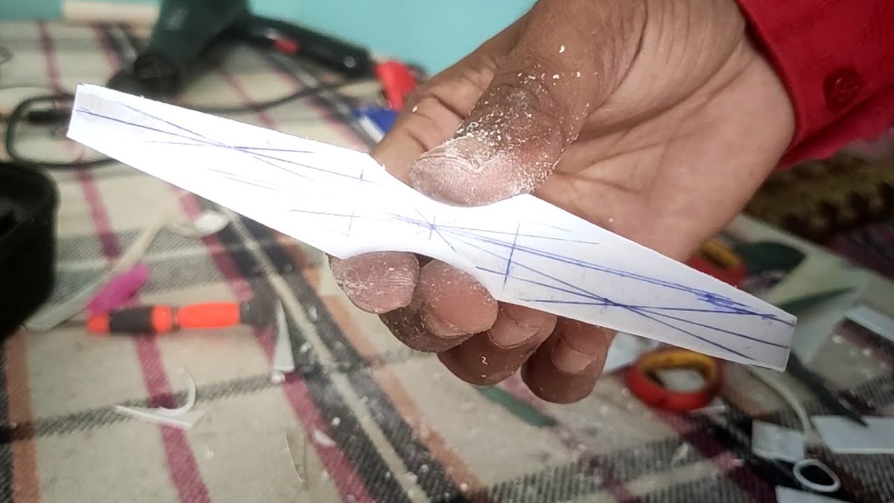 Drone propeller making at home #propeller #drone #fpvdrone 