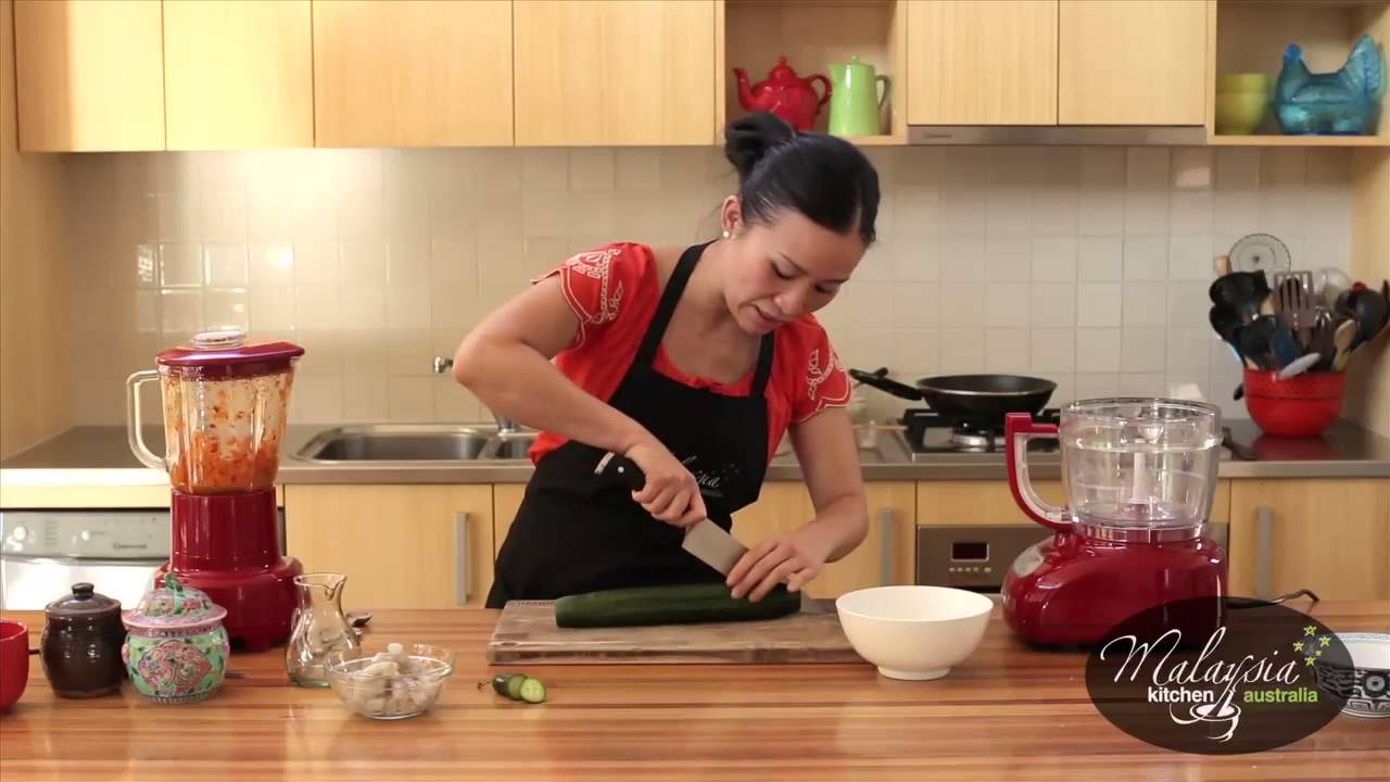 Poh Ling Yeow cooking Nyonya Fried Rice