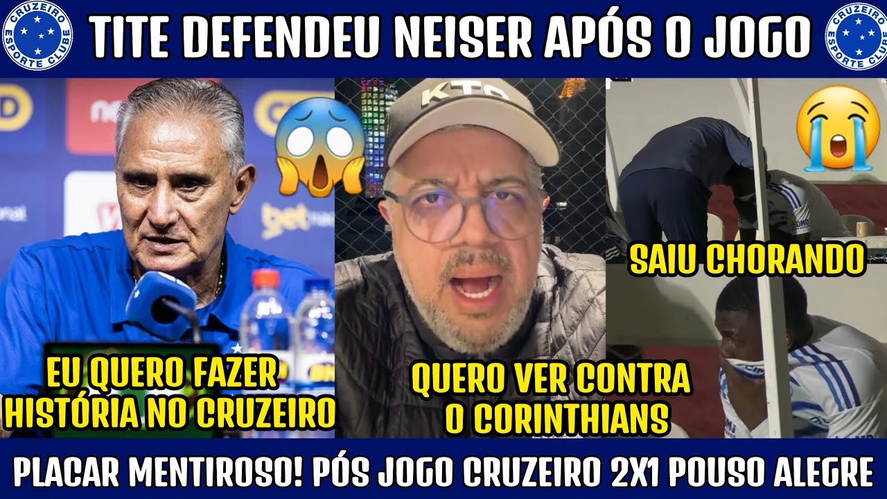 🔥👀 HEVERTON GUIMARÃES TIROU O DEDO DO GATILHO E RASGOU ELOGIOS AO CRUZEIRO! PÓS JOGO.