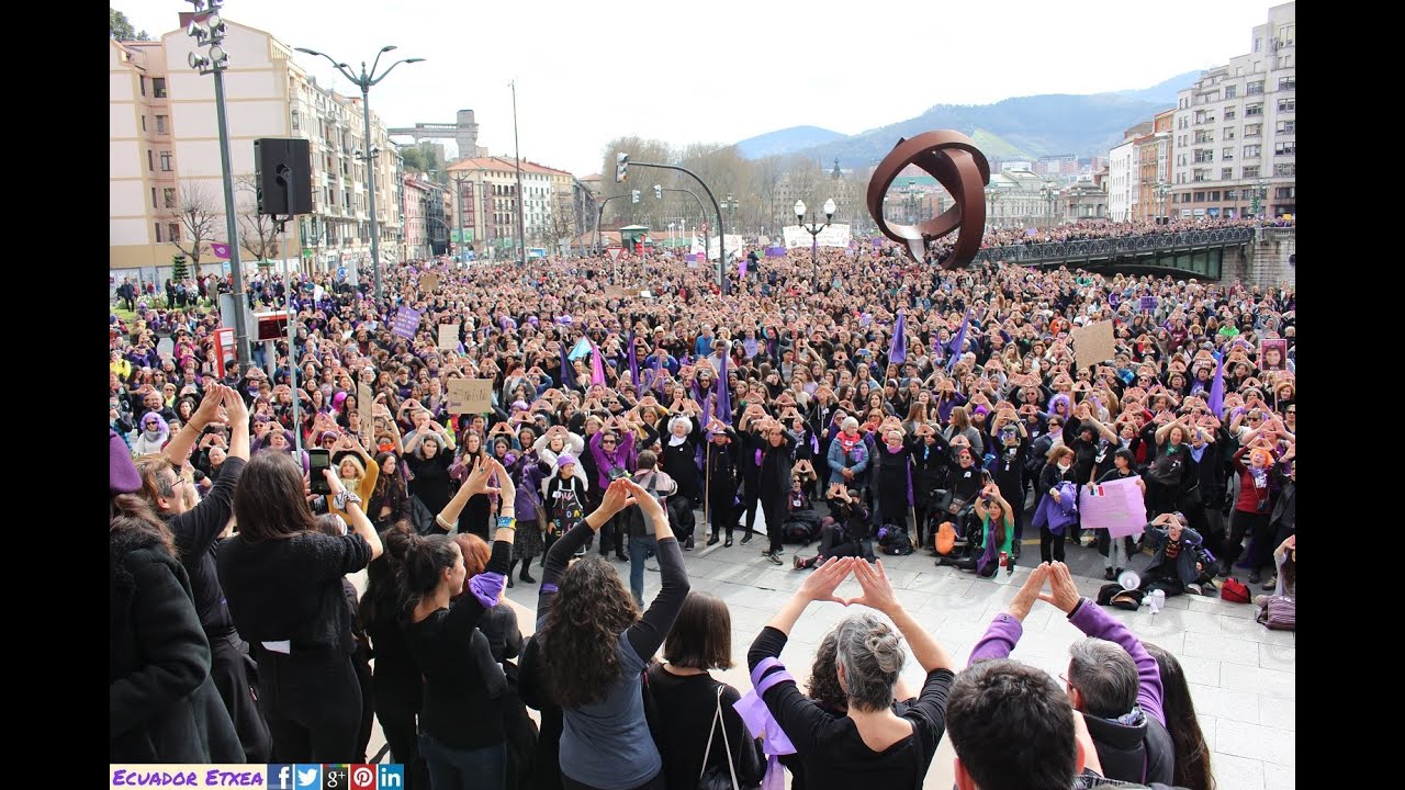 El Movimiento feminista vuelve a hacer historia este 8M en Bilbao