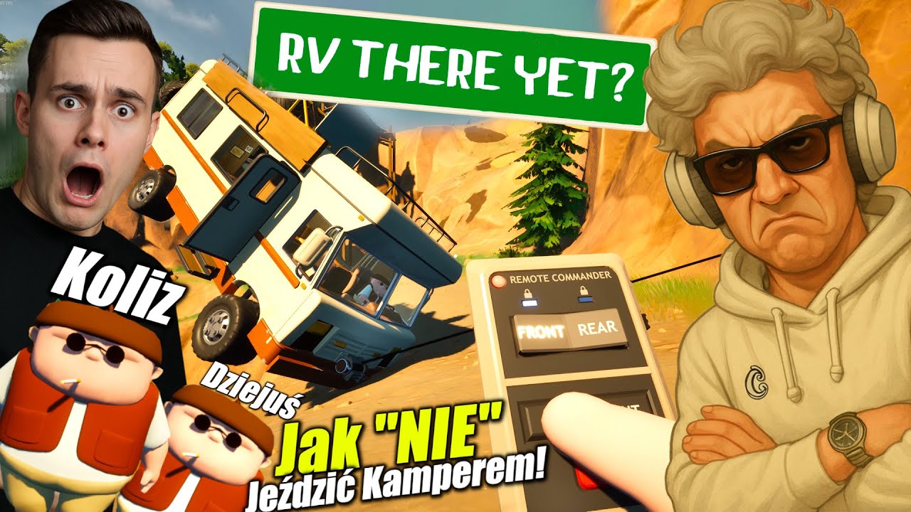 😍Wycieczka Kamperem z Przygłupkami!😱- To nigdy dobrze się NIE KOŃCZY...🤣  | RV THERE YET? w/ Koliz