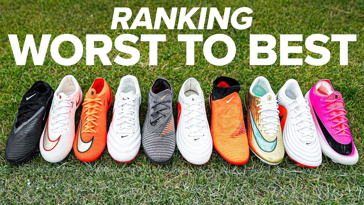 I rank the 10 BEST Nike boots in 2026