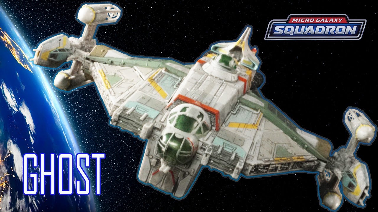 スターウォーズ MICRO GALAXY SQUADRON ゴースト のご紹介 / STAR WARS GHOST FIGURE