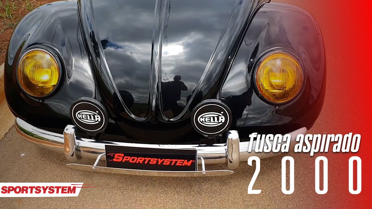 FUSCA 1968 ASPIRADO 2.0 EM DETALHES E ACELERANDO