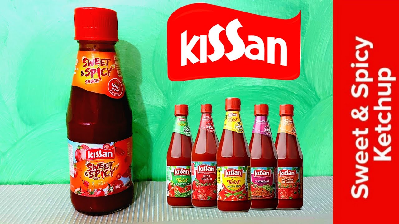 Kissan Sweet & Spicy Tomato Ketchup Sauce. #kissan #ketchup #sauce