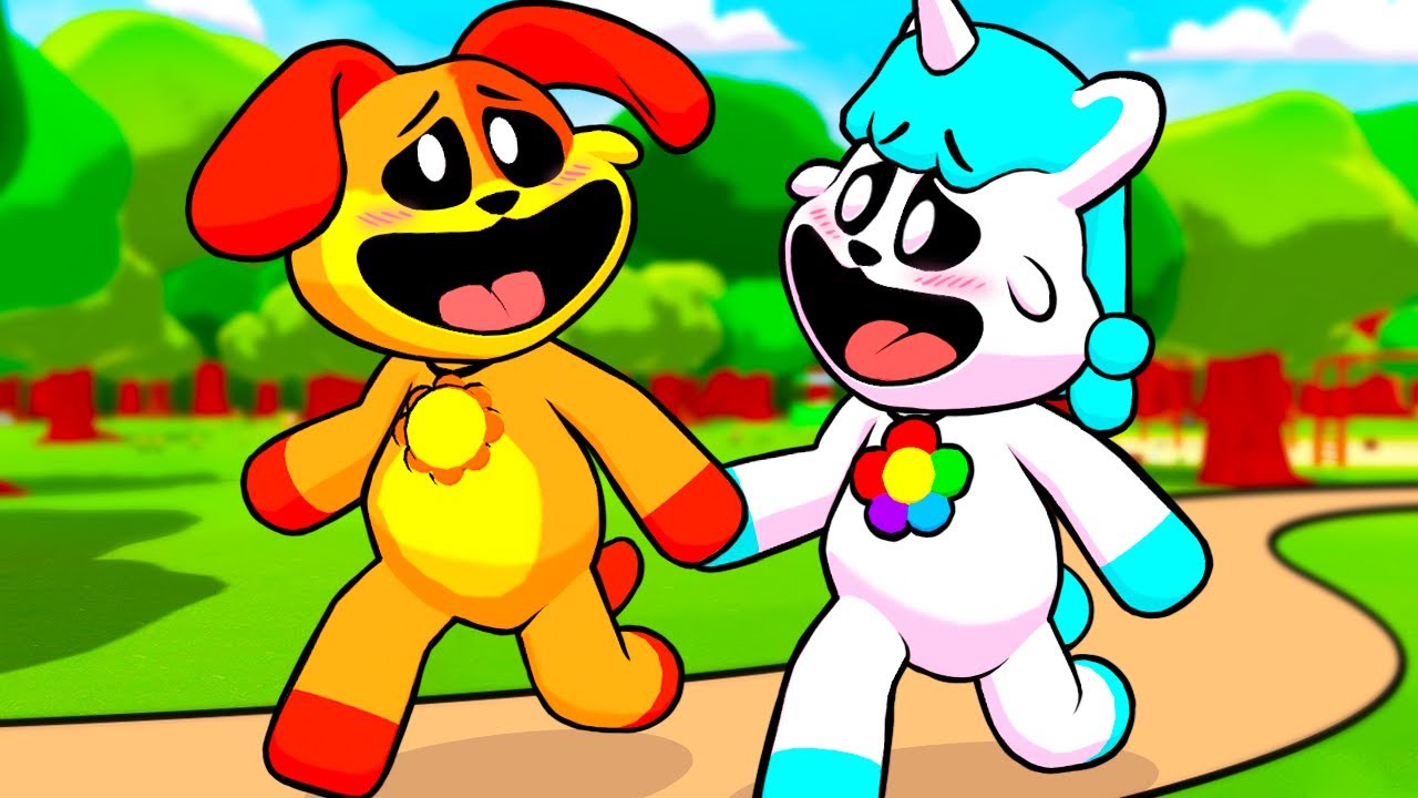 Craftycorn VAI A UM ENCONTRO com o Dogday no Smiling Critters VR