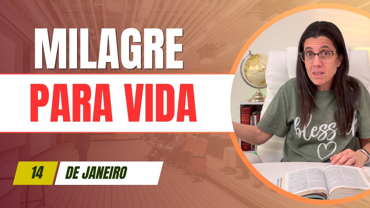 Milagre Para Vida - Atos 16.26-28 - Devocional Dia 14 de Janeiro de 2026