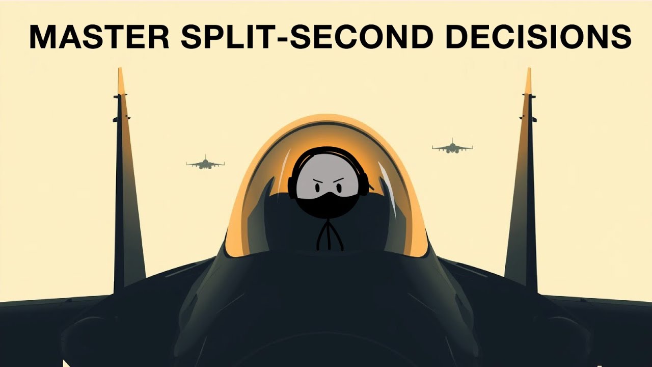 How to Make Decisions Like a Fighter Pilot at 800 Mph