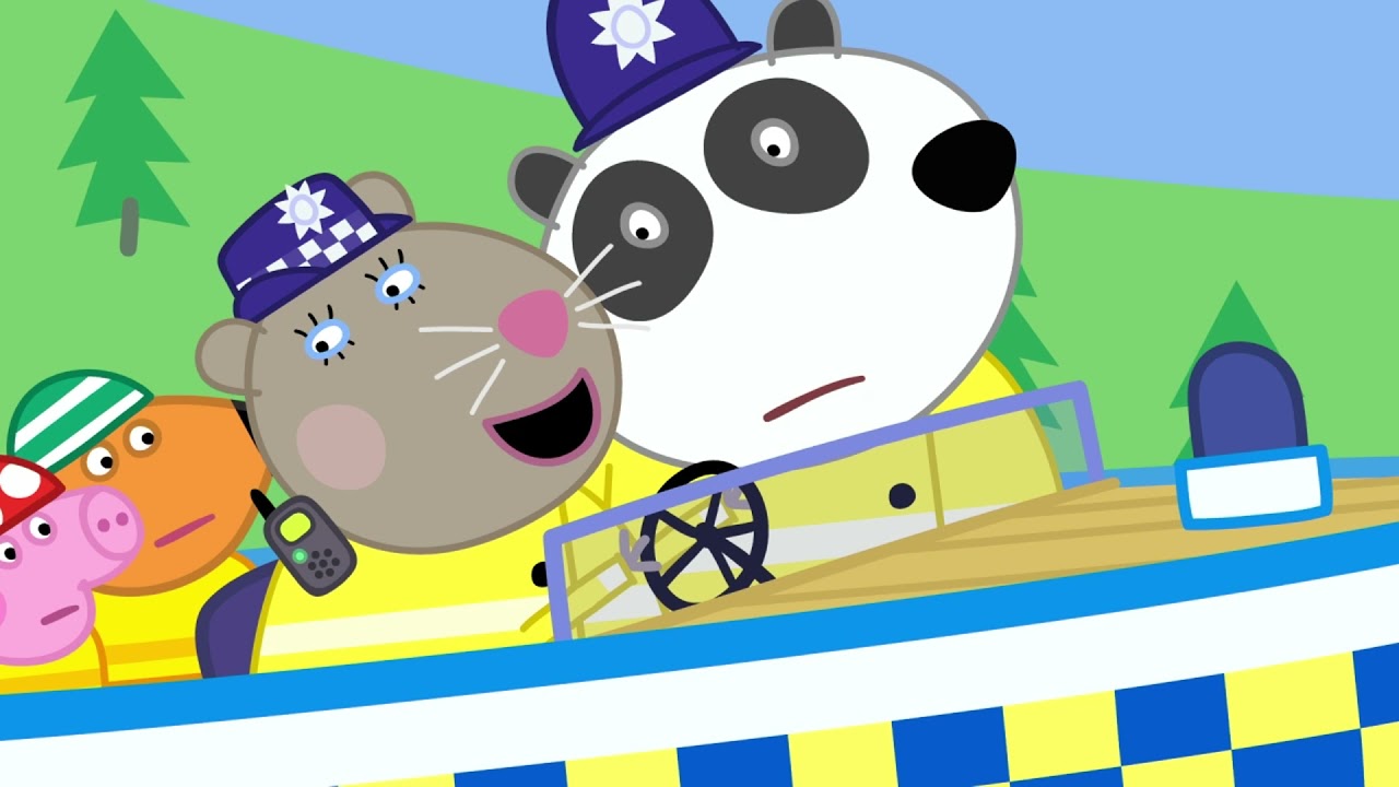 Peppa Pig | Police Boat | Peppa Pig Official | Family Kids Cartoon