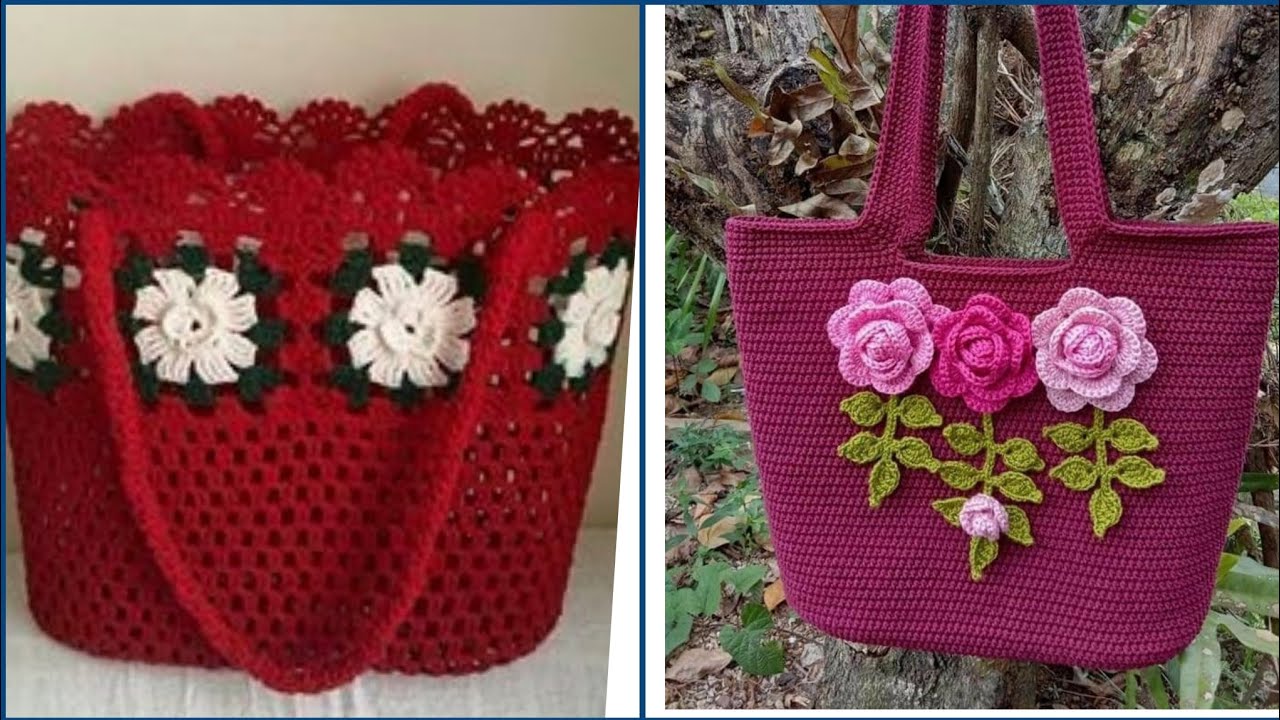 Hand Made Crochet Hand Bags And Purse Designs Ideas,Classy Crochet Patterns For Hand Bags2023