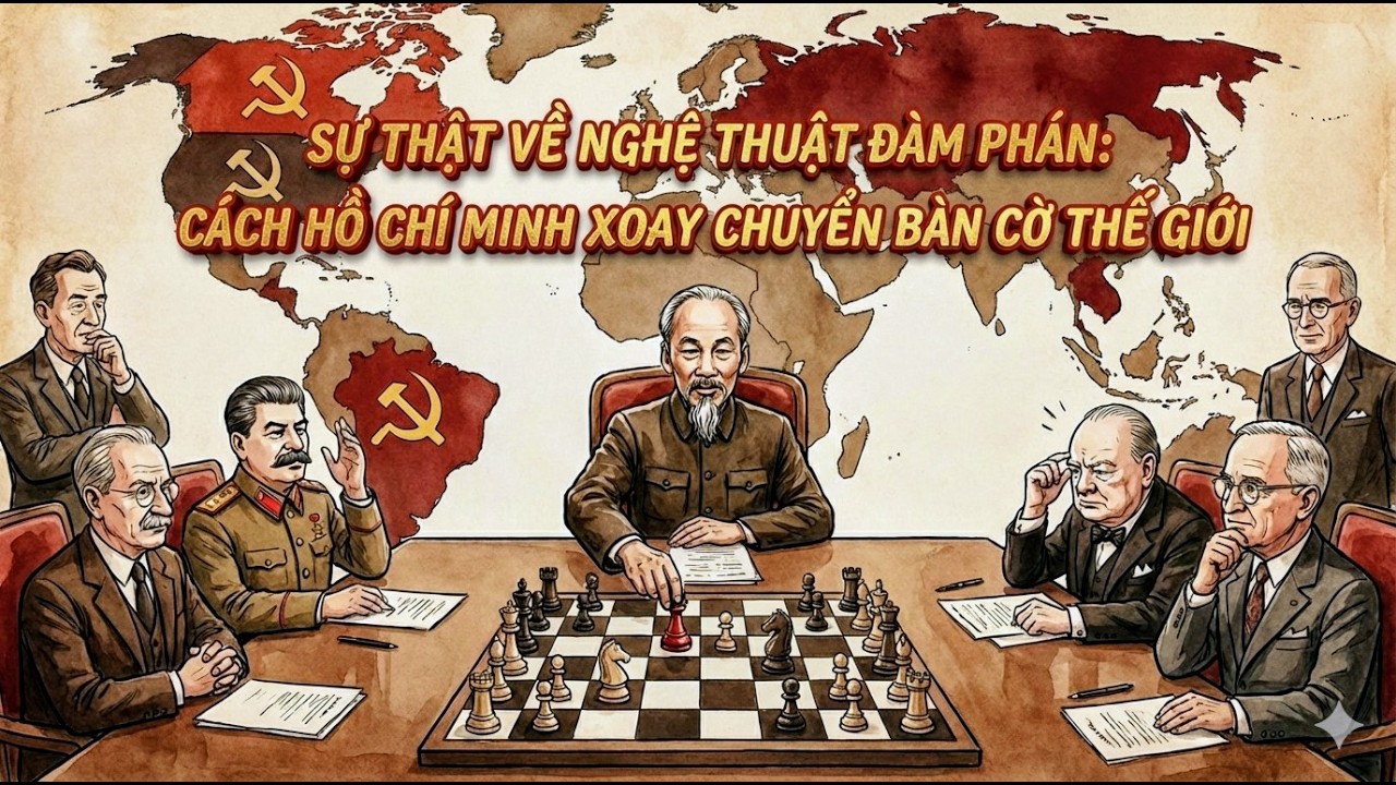 Sự thật về Nghệ thuật đàm phán Cách Hồ Chí Minh xoay chuyển bàn cờ thế giới | 1% Kinh Tế