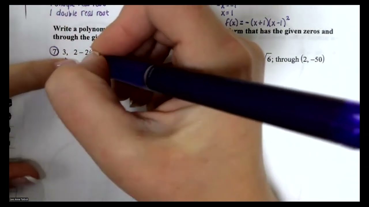 2/17 - Integrated Math 3 - 9-37 - 9-41