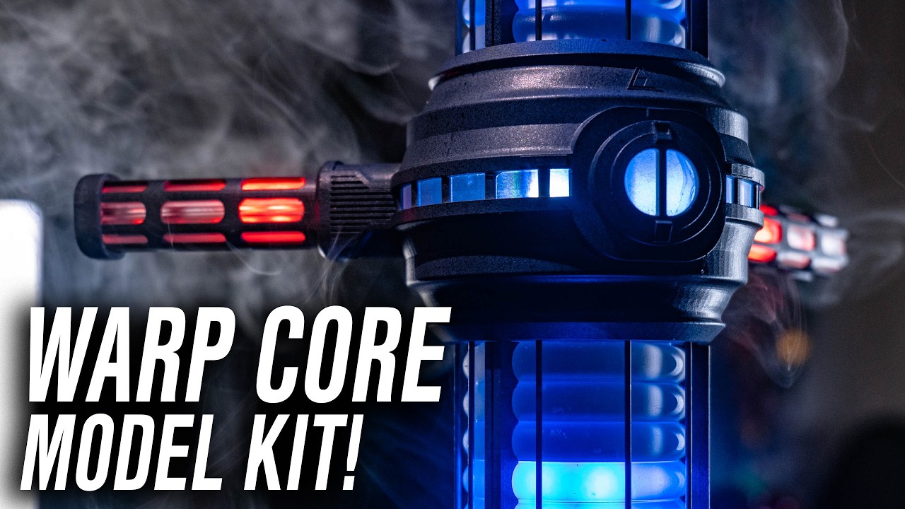 Star Trek Warp Core Model Build!