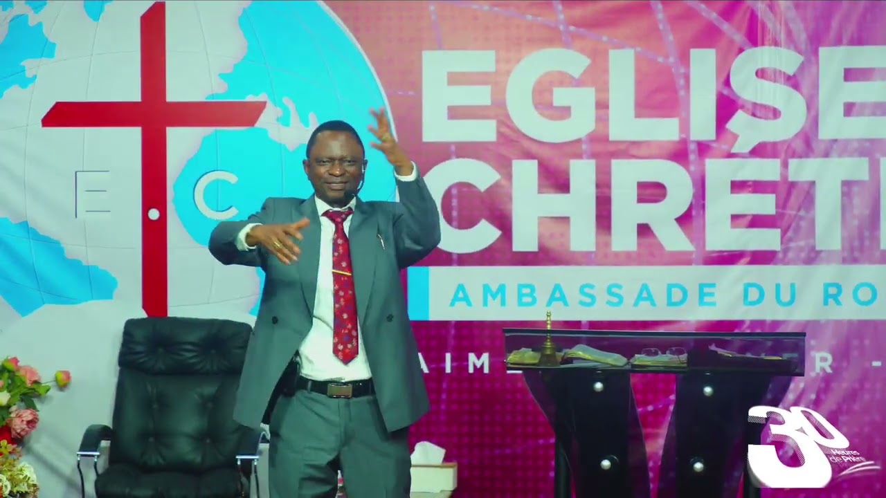 30 Heures de Prière / Jour 11 Évêque NDOMBA  Elie Léon