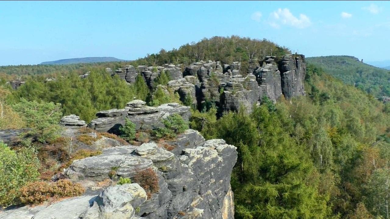 Die Tyssaer Wände / Felsenstadt in der Böhmischen Schweiz / Tschechien